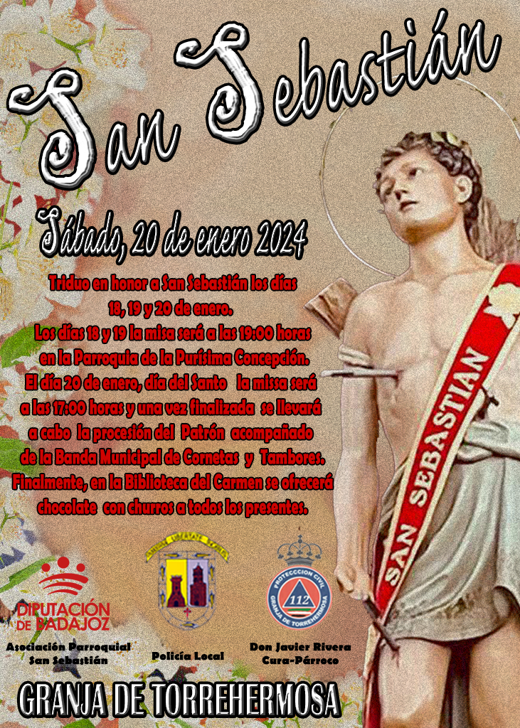 Festividad de San Sebastián 2024 Granja de Torrehermosa